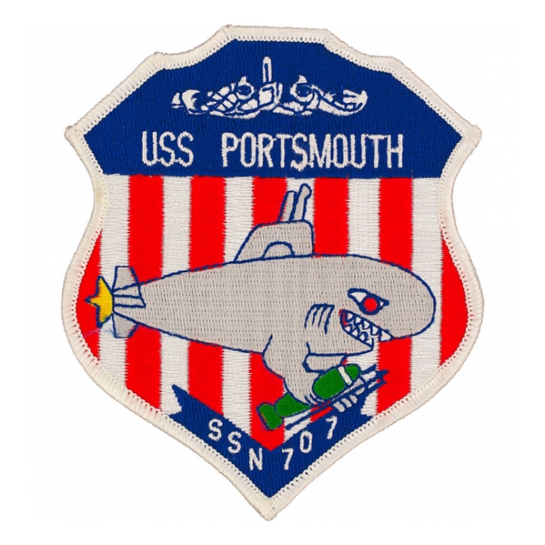 USS Portsmouth SSN-707 Patch