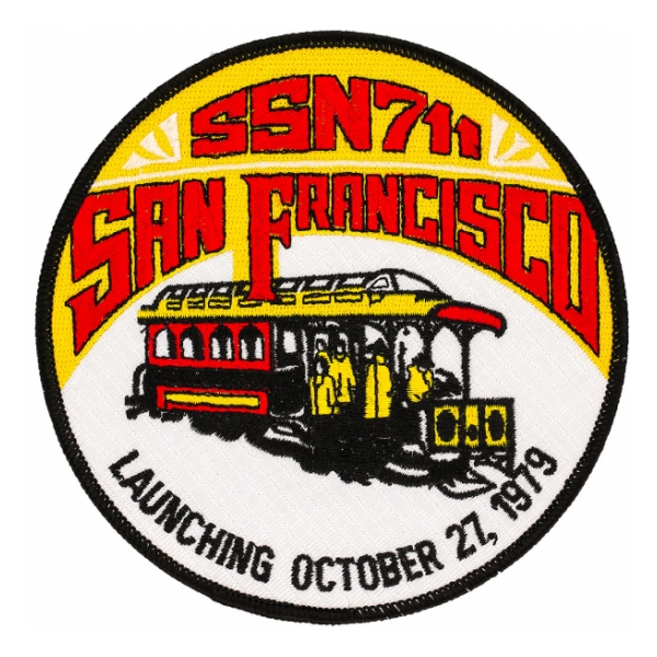 USS San Francisco SSN-711 Patch