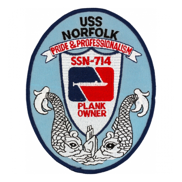 USS Norfolk SSN-714 Patch
