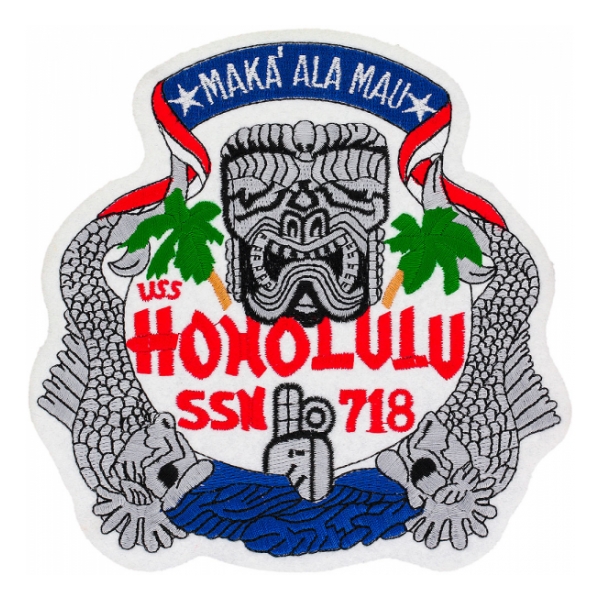 USS Honolulu SSN-718 Patch