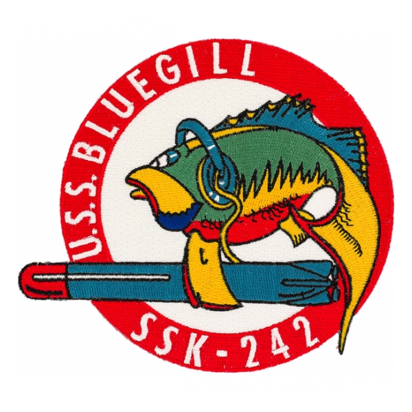 USS Bluegill SSK-242 Patch