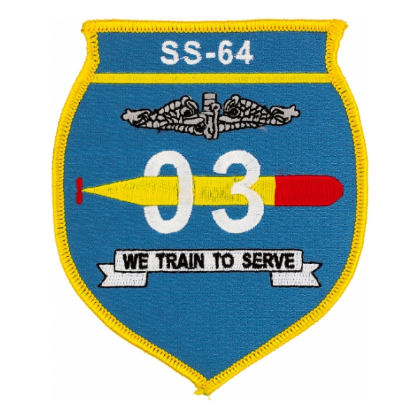 USS 03 SS-64 Submarine Patch