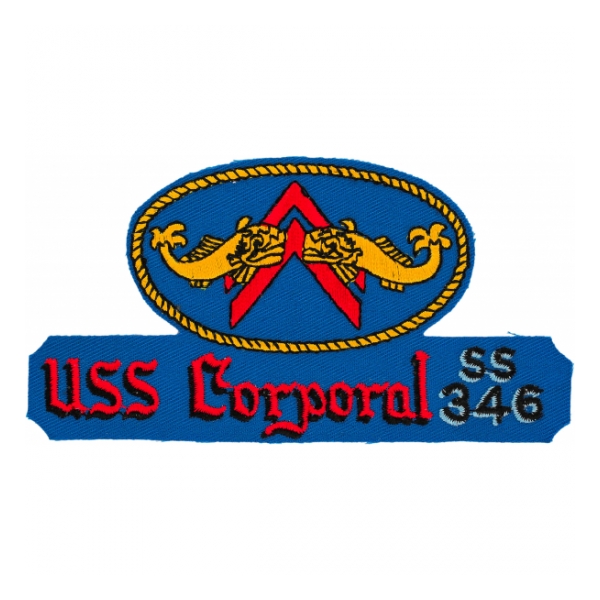 USS Corporal SS-346 Patch