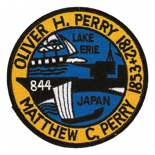 USS Oliver H. Perry DD-844 Ship Patch