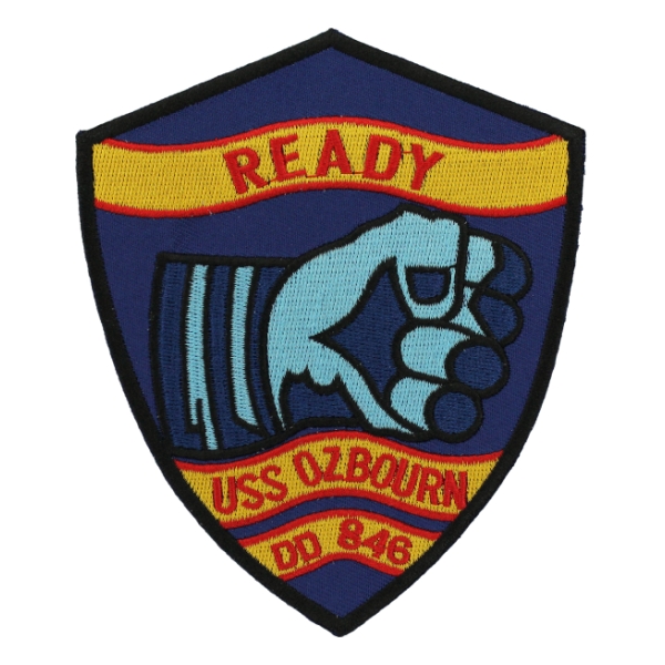 USS Ozbourn DD-846 Ship Patch