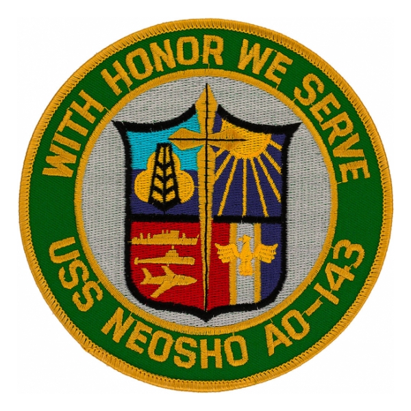 USS Neosho AO-143 Ship Patch