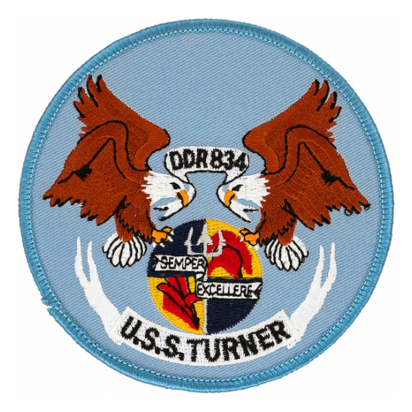 USS Turner DDR-834 Ship Patch