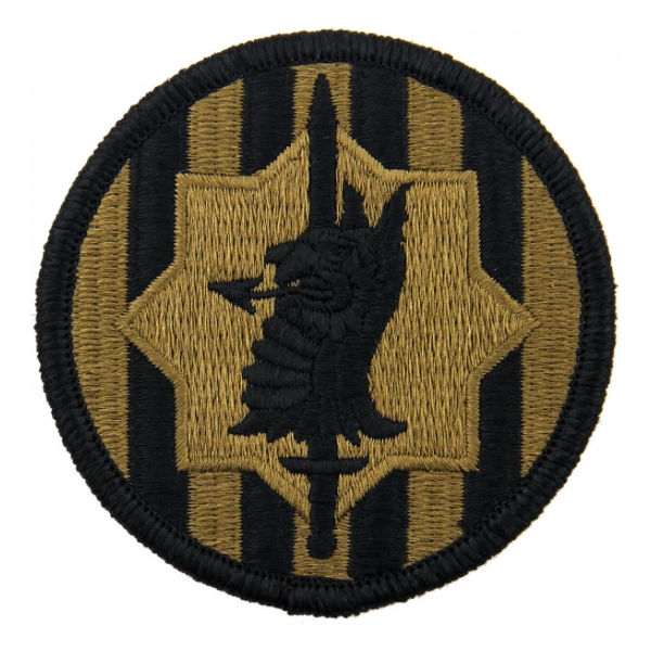 89th Military Police Brigade Scorpion / OCP Patch With Hook Fastener