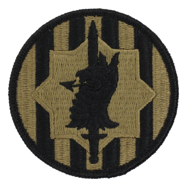 89th Military Police Brigade Scorpion / OCP Patch With Hook Fastener