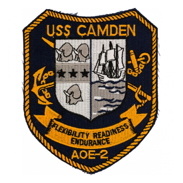 USS Camden AOE-2 Patch
