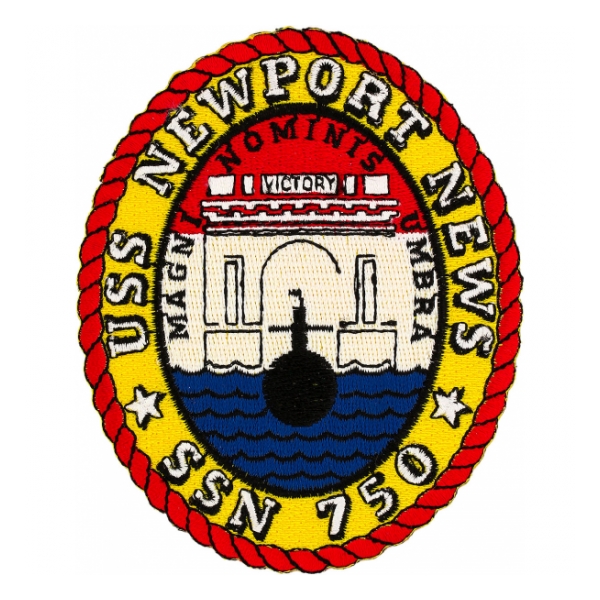 USS Newport News SSN-750 Patch