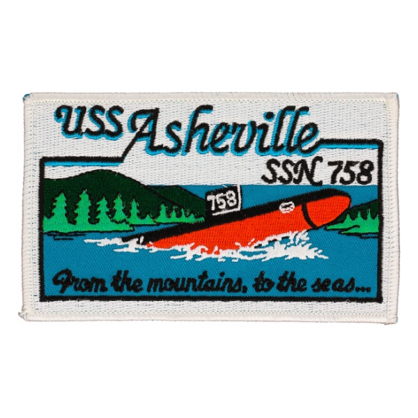 USS Asheville SSN-758 Patch