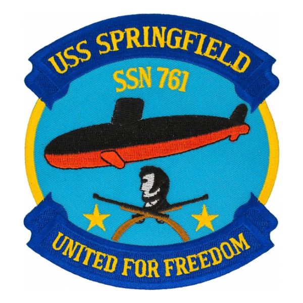 USS Springfield SSN-761 Patch