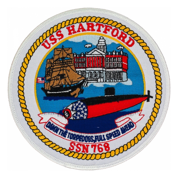 USS Hartford SSN-768 Patch