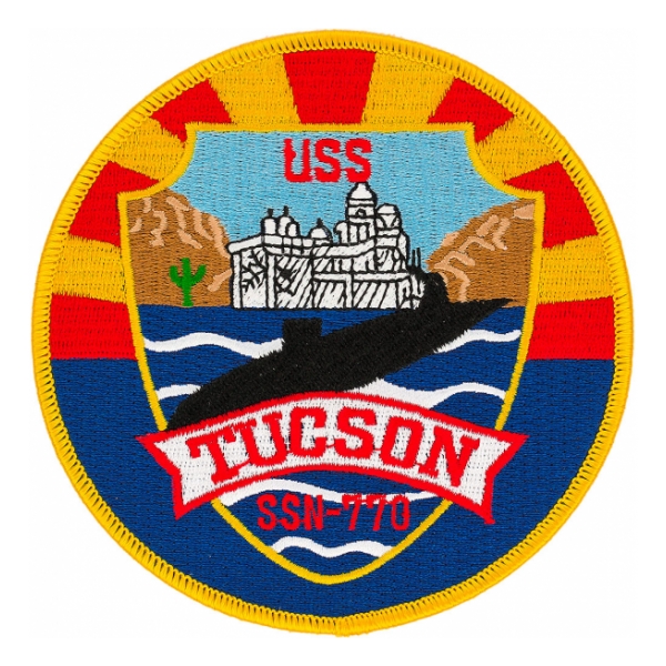 USS Tucson SSN-770 Patch