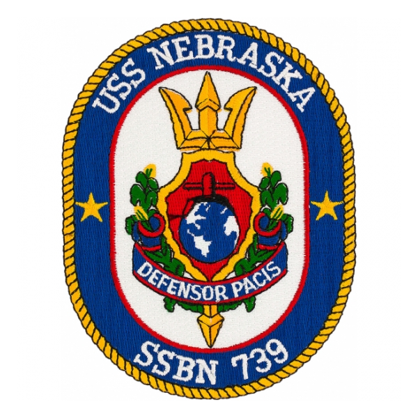 USS Nebraska SSBN-739 Patch