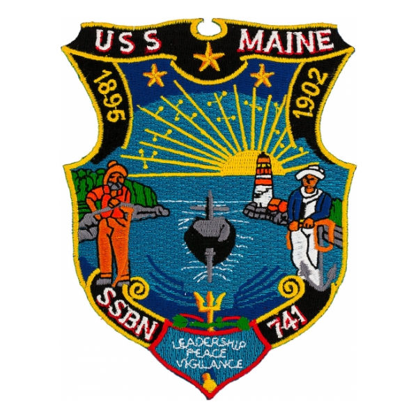 USS Maine SSBN-741 Patch