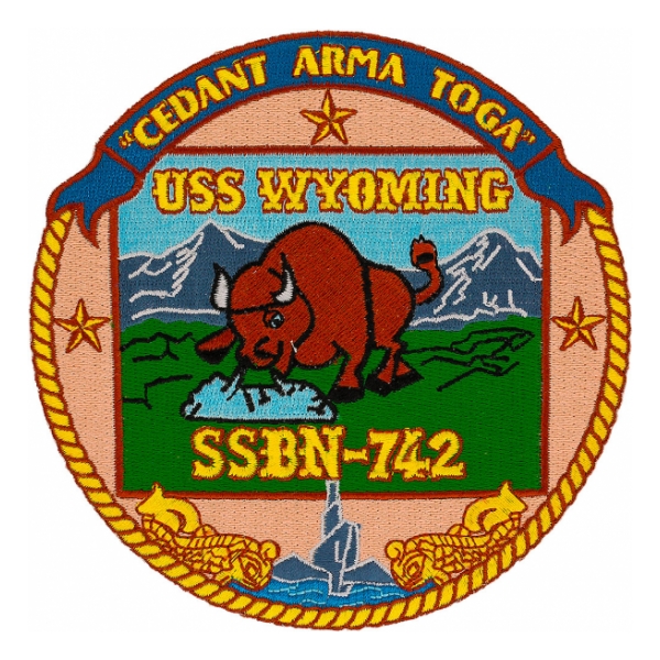 USS Wyoming SSBN-742 Patch