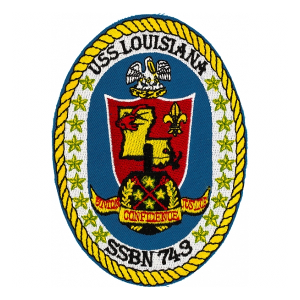 USS Louisiana SSBN-743 Patch