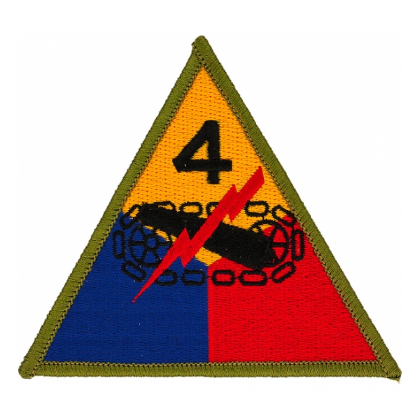 4th Armored Division Patch