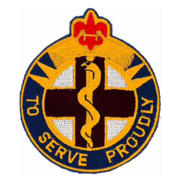 176th Medical Battalion Patch (To Serve Proudly)