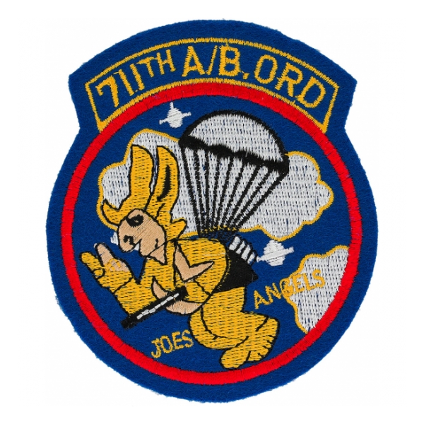 711th Airborne Ordnance Battalion (Joes Angels) Patch