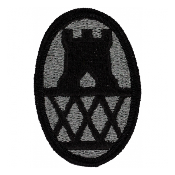 30th Engineer Brigade Patch Foliage Green (With Hook Fastener)