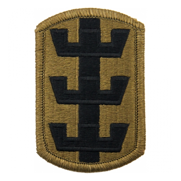 130th Engineer Brigade Scorpion / OCP Patch With Hook Fastener