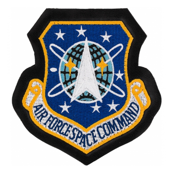 Air Force Space Command Patch With Hook Fastener