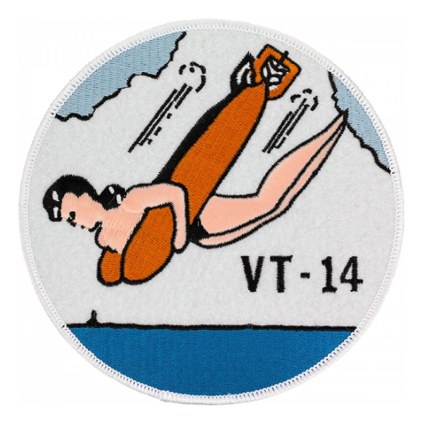 Navy Torpedo Bombing Squadron VT-14 Patch (WWII)