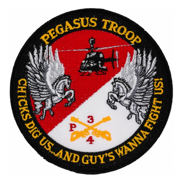 Pegasus 3/4 Air Cavalry Regiment Patch