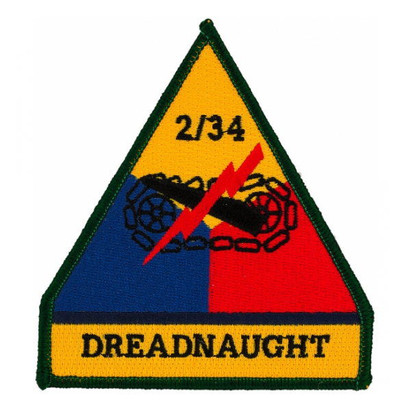 2/34 Armored Cavalry Regiment Dreadnaught Patch