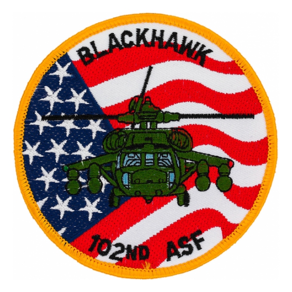 102nd Aviation Service Facility  Patch (Blackhawk)
