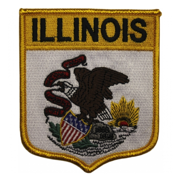 Illinois State Shield Patch