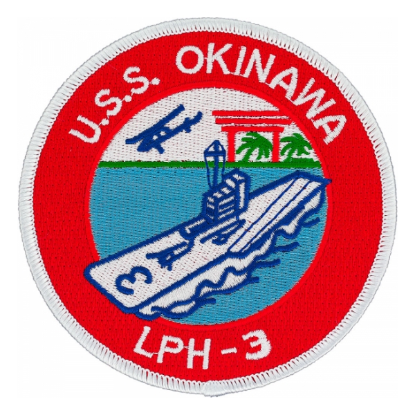 USS Okinawa LPH-3 Ship Patch