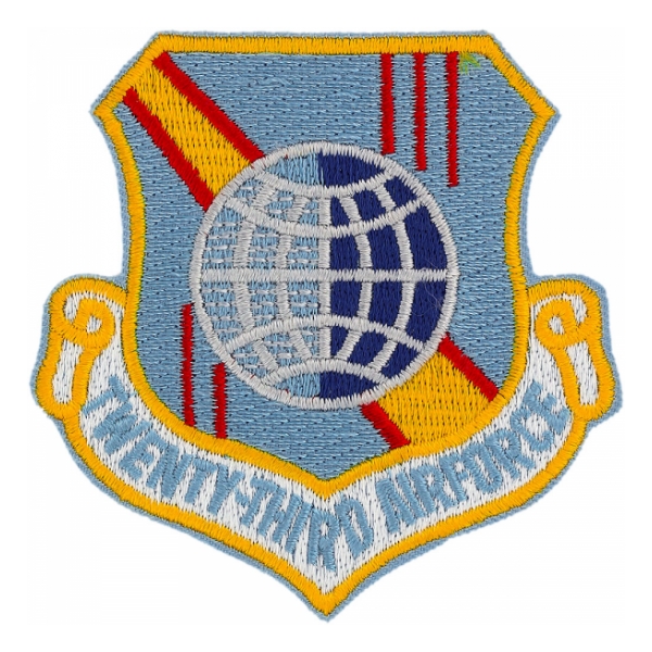 Twenty Third Air Force Patch