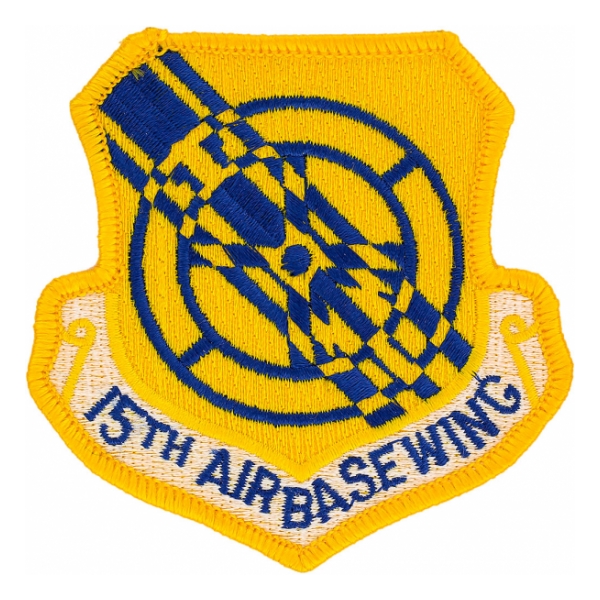 15th Airbase Wing Patch