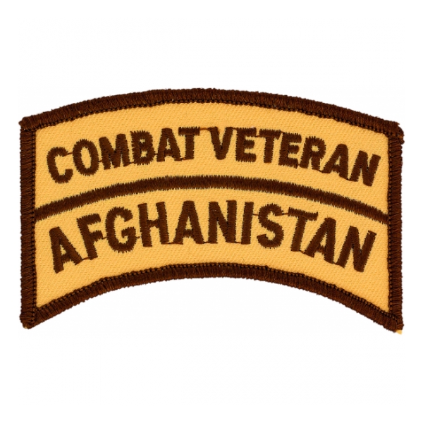 Combat Veteran Afghanistan Tab (Desert)