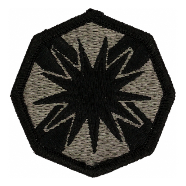 13th Support Brigade Patch Foliage Green (With Hook Fastener)