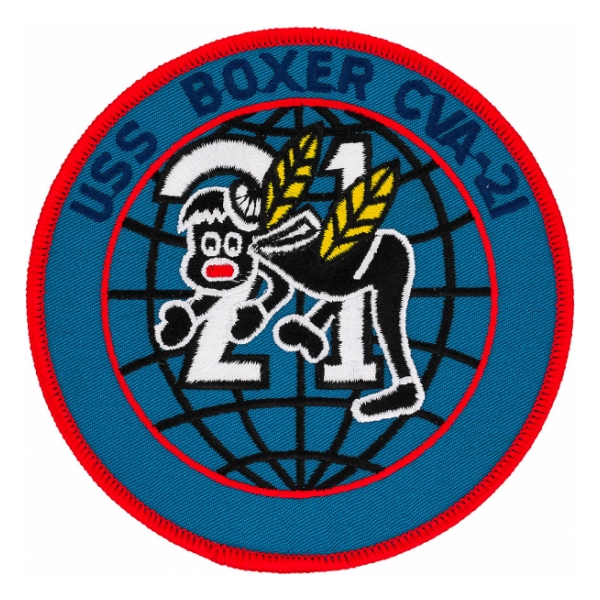 USS Boxer CVA-21 Ship Patch