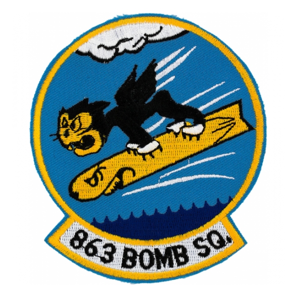 Air Force 863rd Bomb Squadron Patch