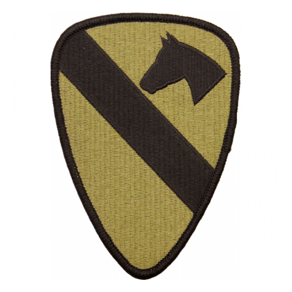 1st Cavalry Division Scorpion / OCP Patch With Hook Fastener