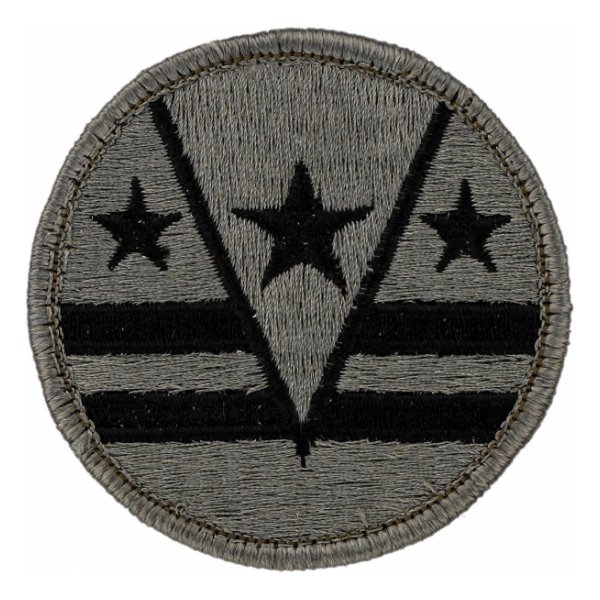 124th Regional Readiness Command (ARCOM) Patch Foliage Green (Velcro Backed