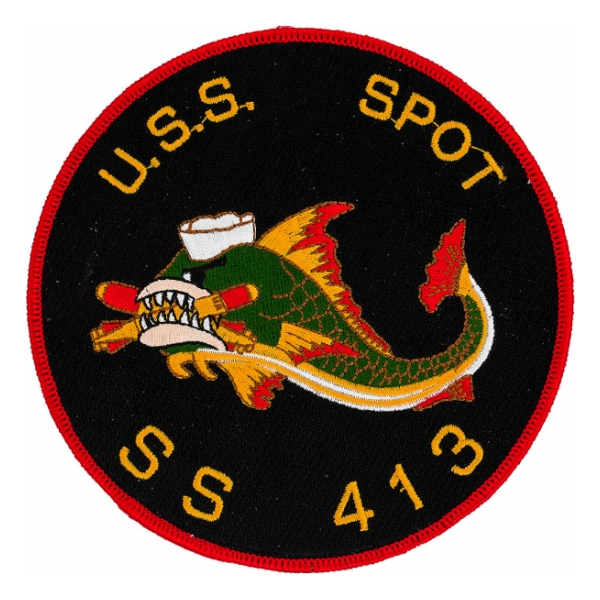 USS Spot SS-413 Submarine Patch