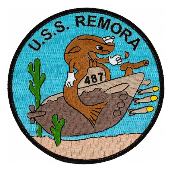 USS Remora SS-487 Submarine Patch