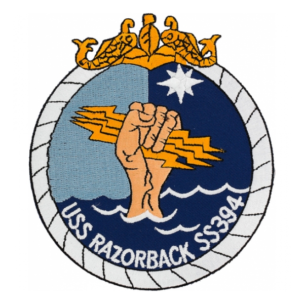 USS Razorback SS-394 Patch