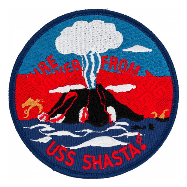 USS Shasta AE-6 Ship Patch