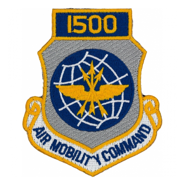 1500 Air Mobility Command Patch with Velcro®