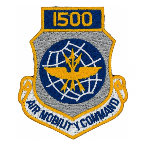 1500 Air Mobility Command Patch with Velcro®