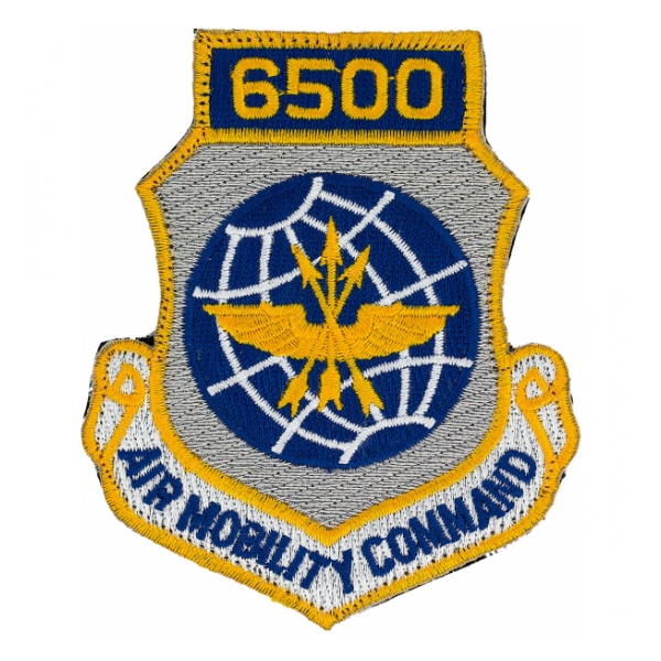 6500 Air Mobility Command Patch with Velcro®